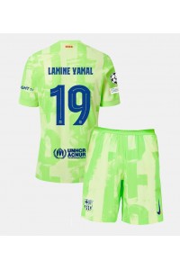 Barcelona Lamine Yamal #19 Babytruitje 3e tenue Kind 2024-25 Korte Mouw (+ Korte broeken)